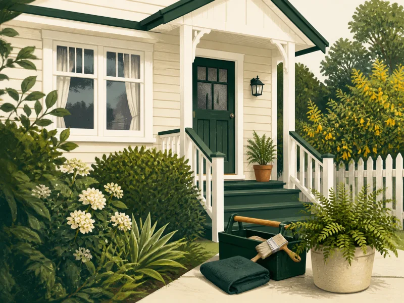 Illustrated New Zealand home and garden services